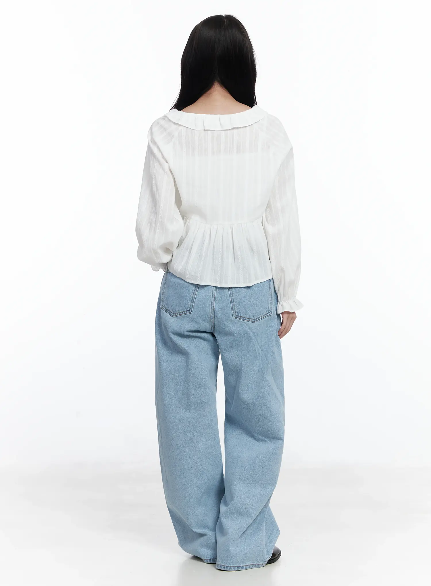Harp Wide Leg Jeans IJ529 - Image 7