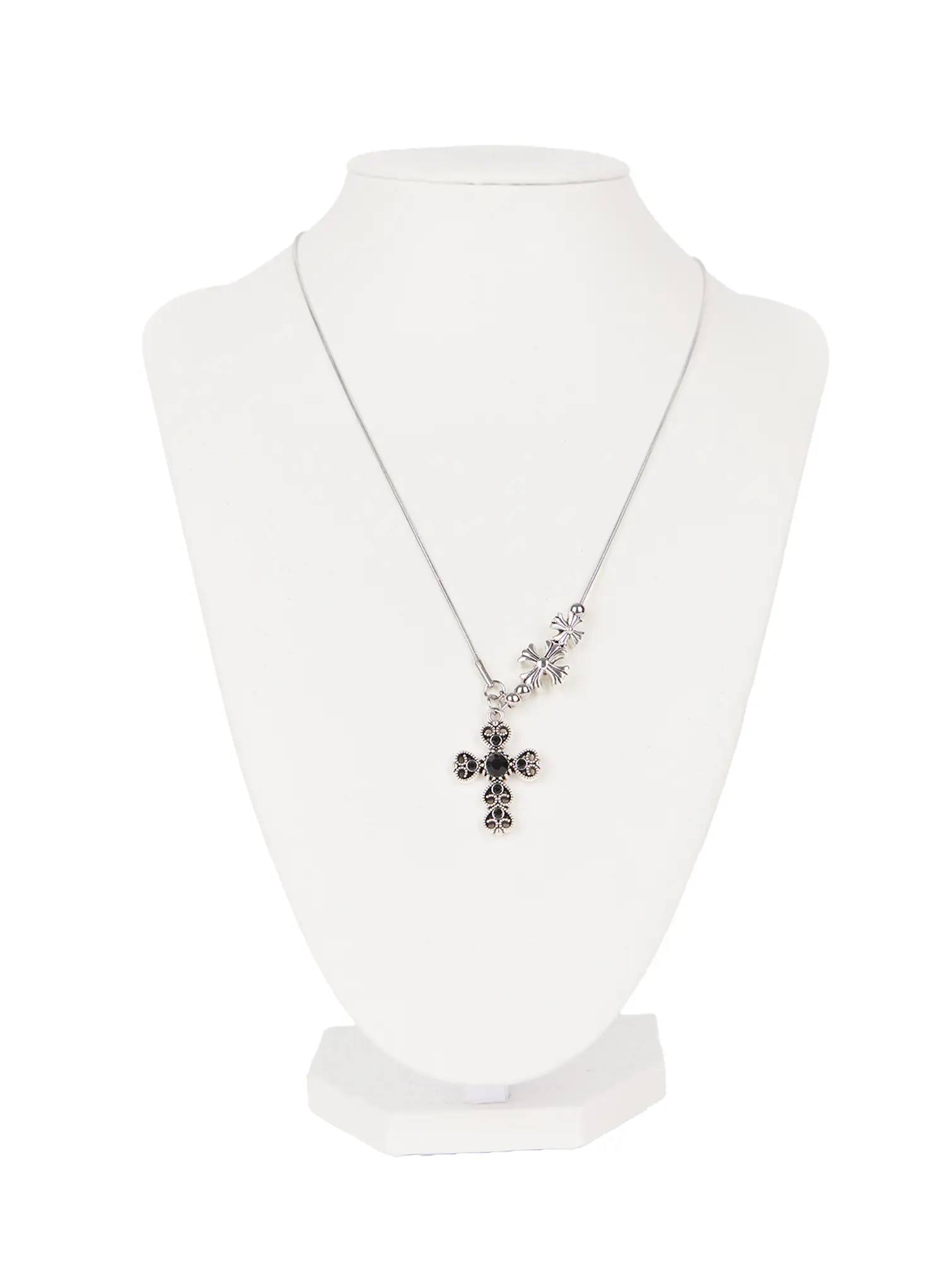 Heart Cross Necklace CL530 - Image 5
