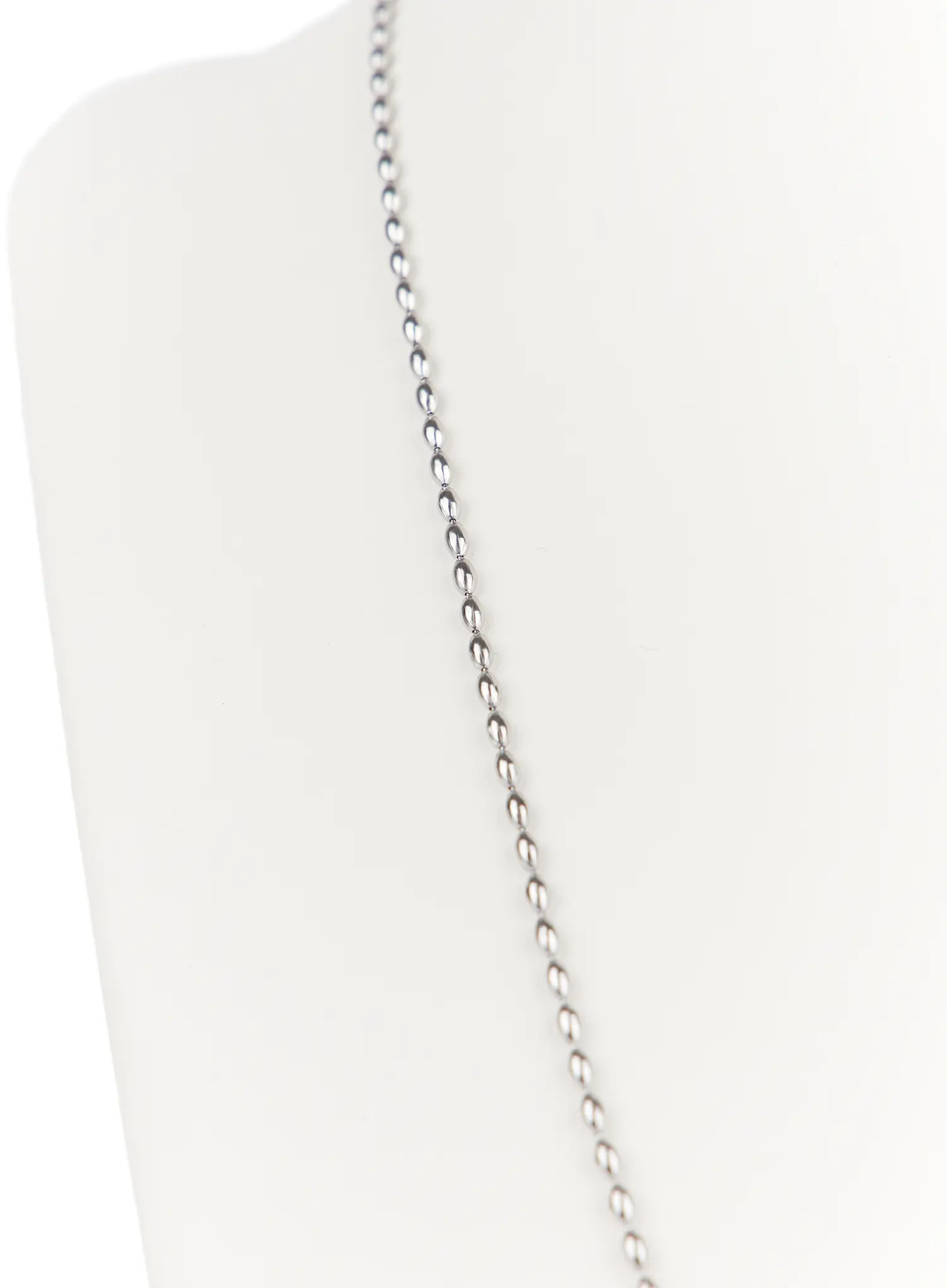 Heart Cutout Tag Necklace CJ515 - Image 6