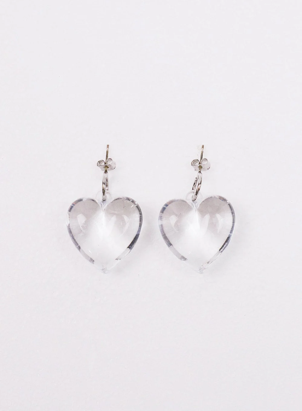 Heart Drop Earrings IJ419 - Image 4