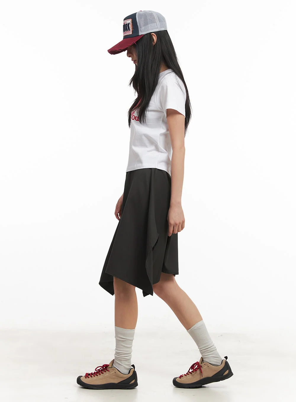 Heart Graphic Cropped T-Shirt CM504 - Image 3