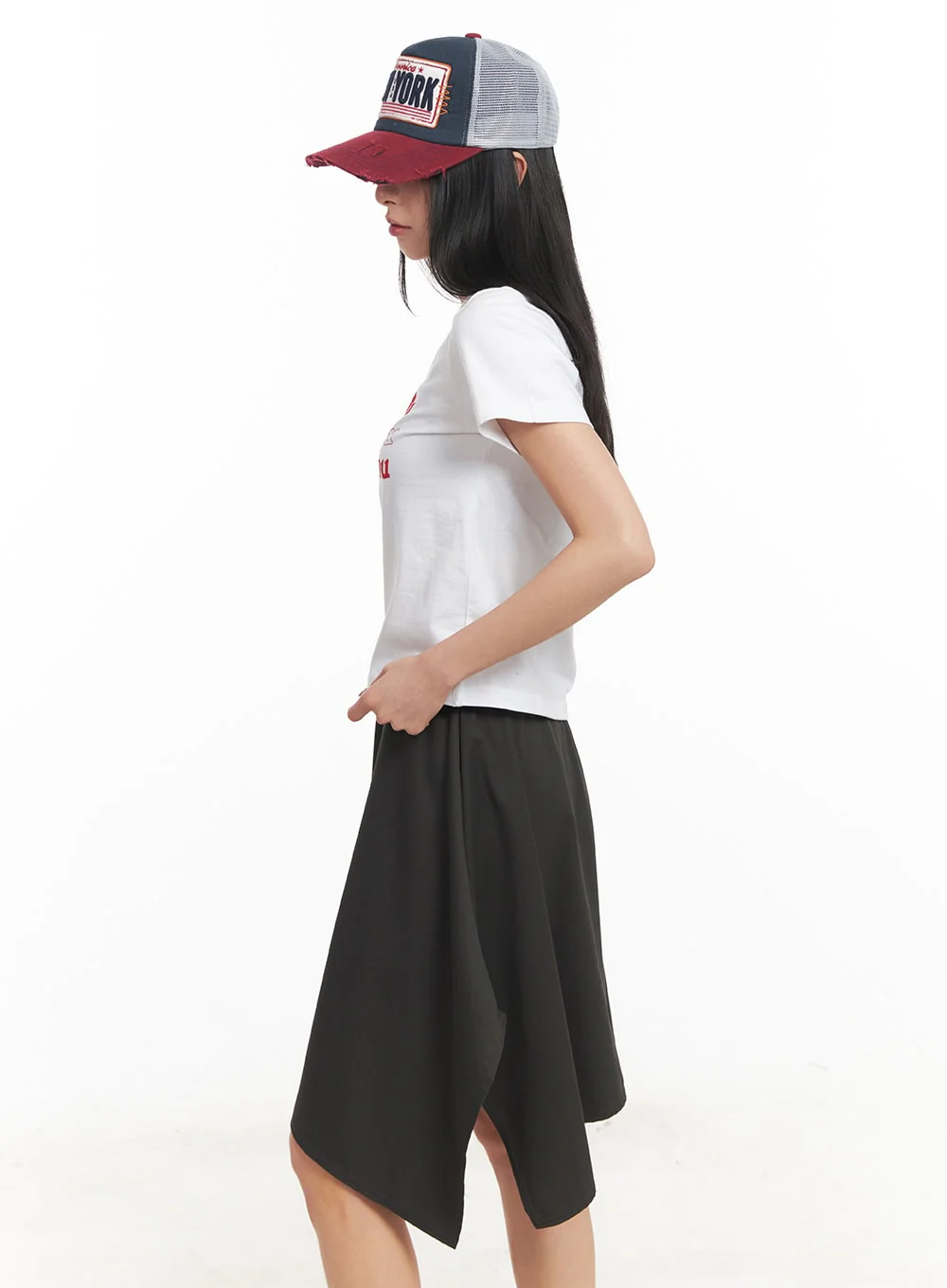 Heart Graphic Cropped T-Shirt CM504 - Image 6