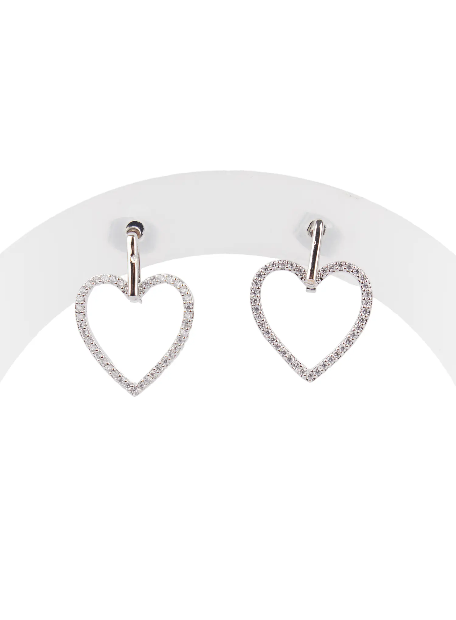 Heart Pendant Earrings IM531 - Image 5
