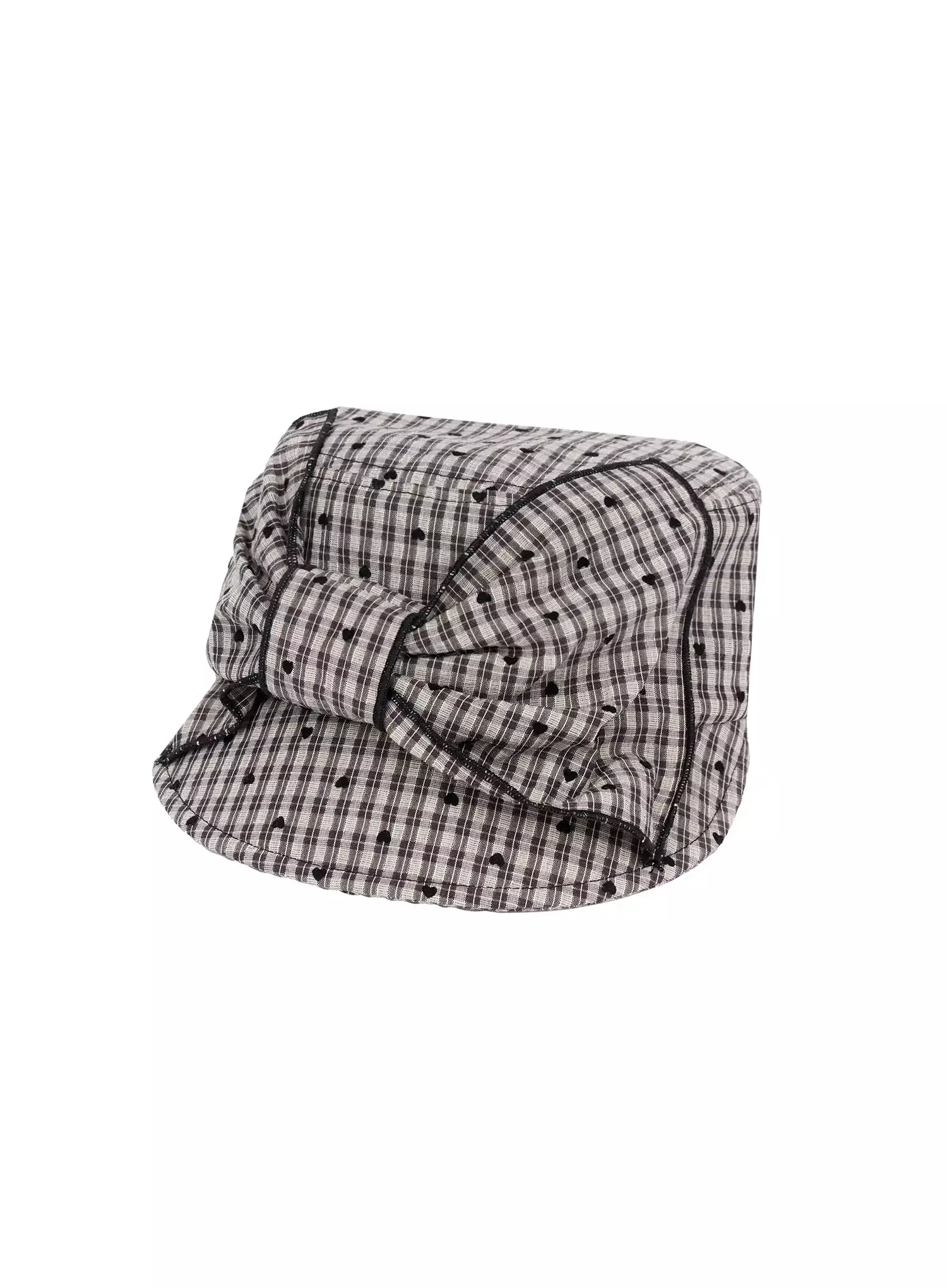 Heart Polka Dot Bow Cap IY504 - Image 10