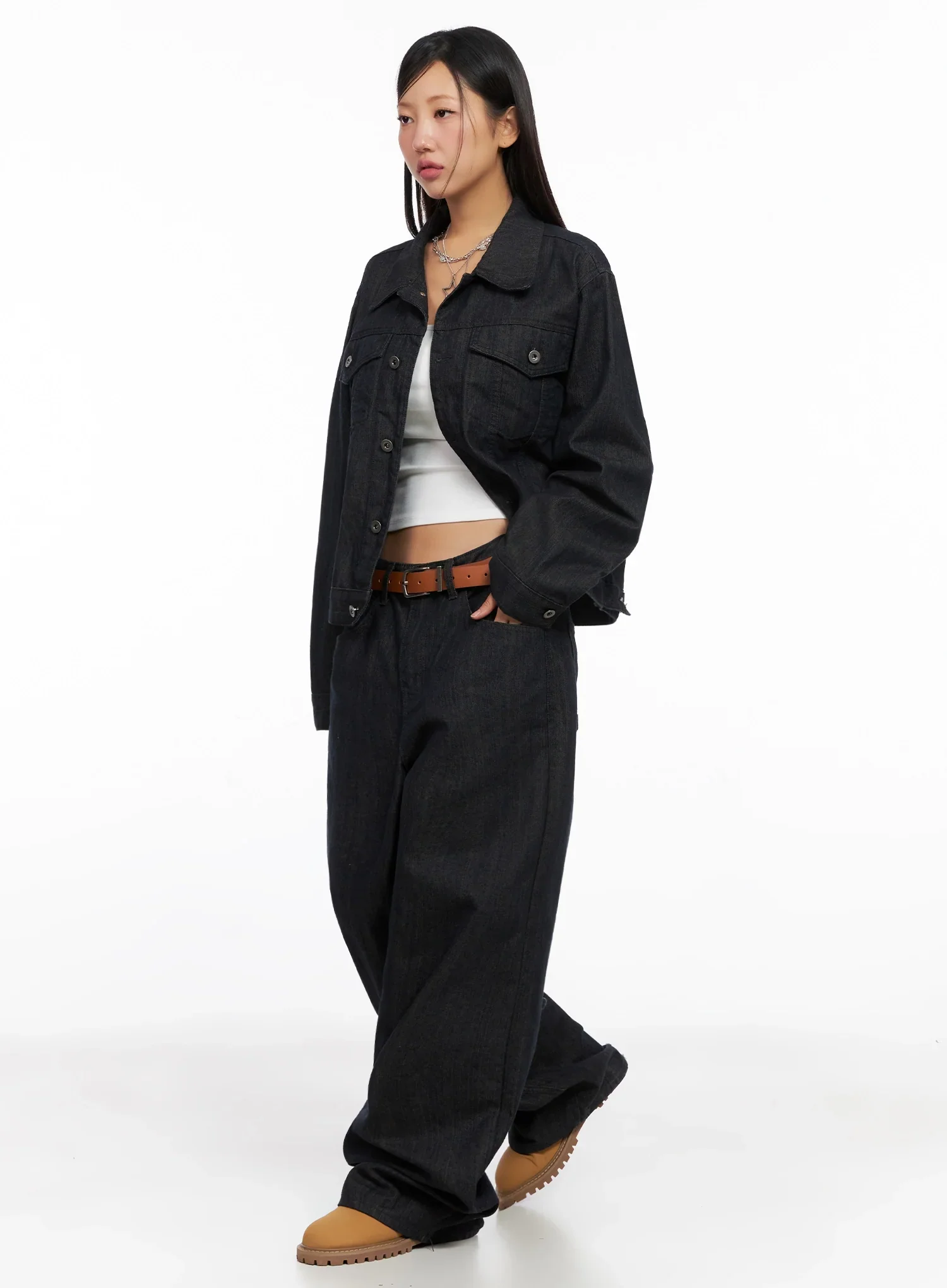 Heidi Wide-Leg Jeans IG527 - Image 2