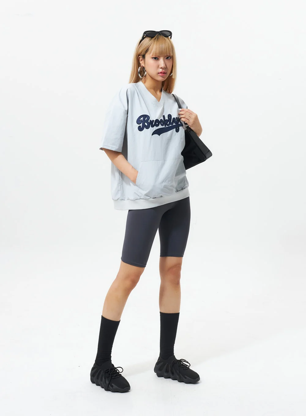 High Waist Biker Leggings IL314 - Image 3