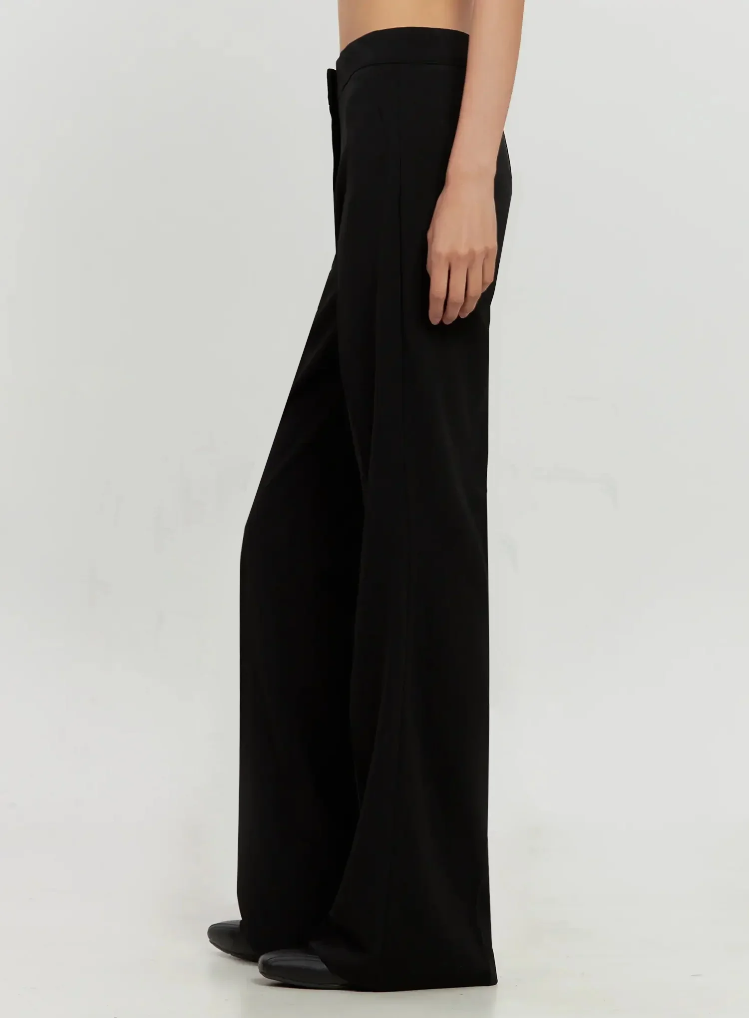 High-Waist Flare Trousers IL528 - Image 15