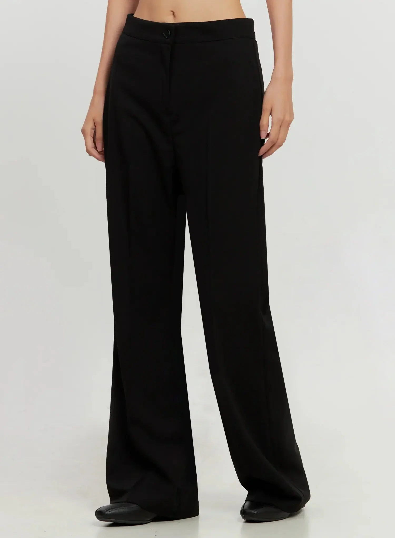 High-Waist Flare Trousers IL528 - Image 9