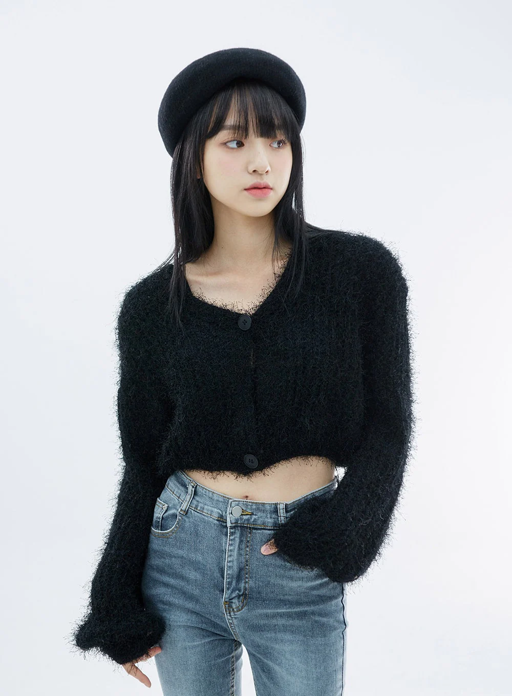 High Waist Long Skinny Pants OO04 - Image 6