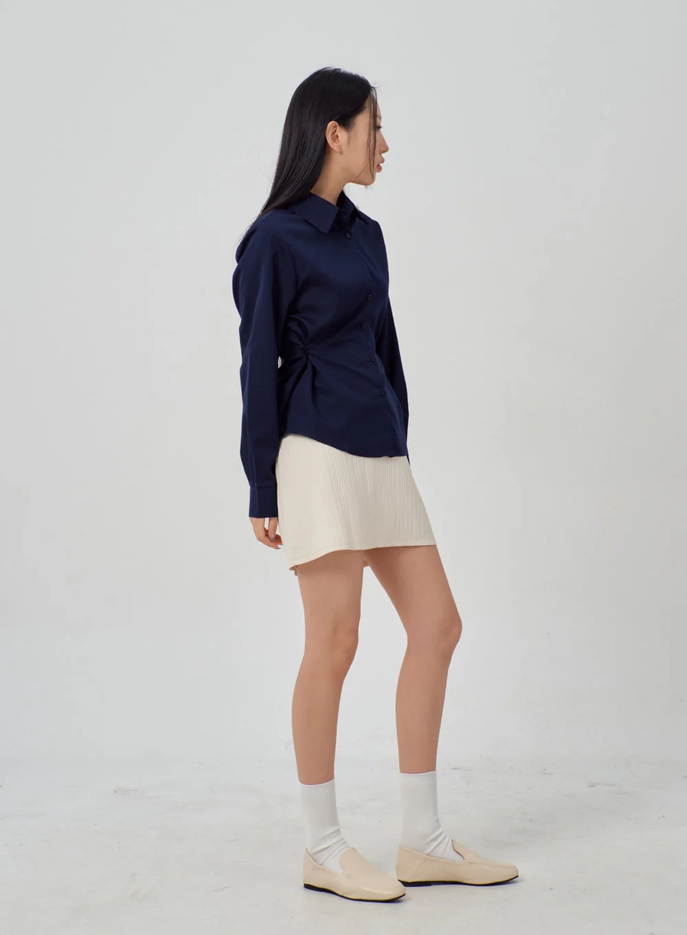 High Waist Mini Skirt IM315 - Image 13