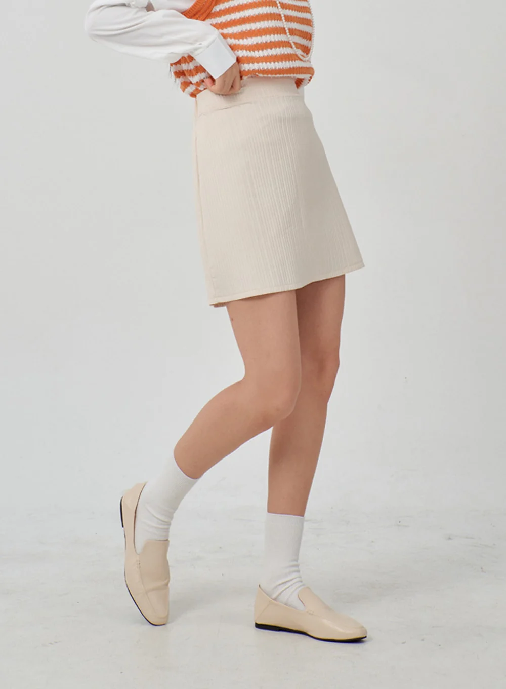 High Waist Mini Skirt IM315 - Image 4