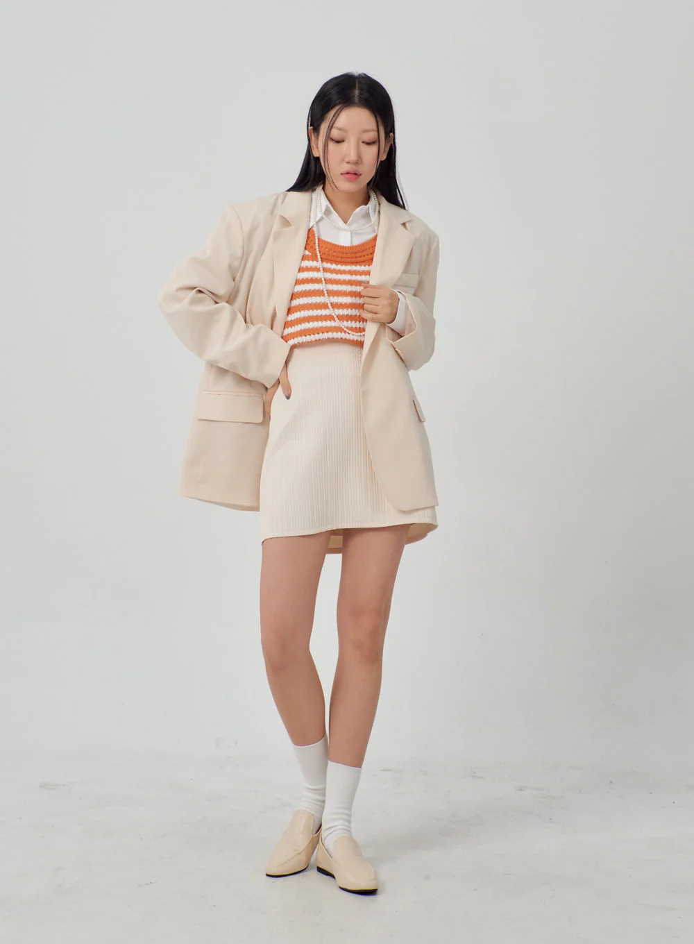 High Waist Mini Skirt IM315 - Image 7