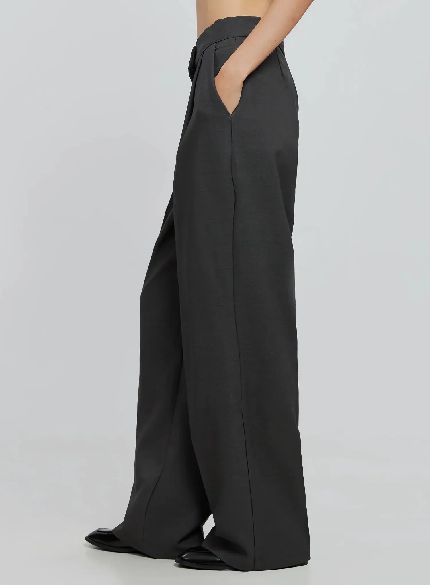 High Waist Tailored Pants IN507 - Image 11