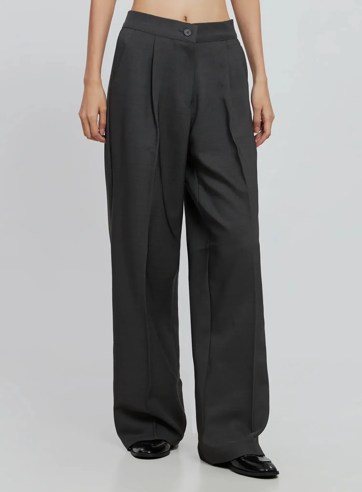 High Waist Tailored Pants IN507 - Image 5