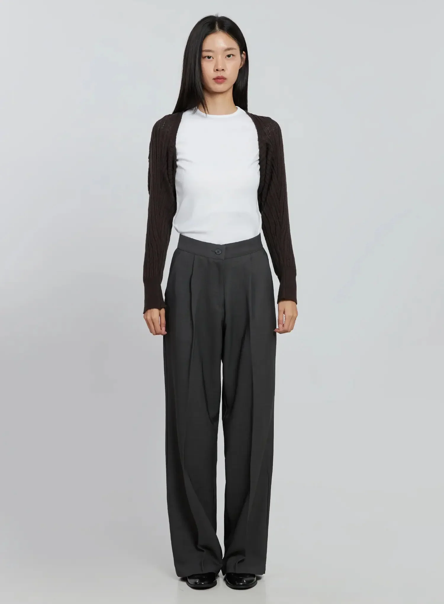 High Waist Tailored Pants IN507 - Image 6