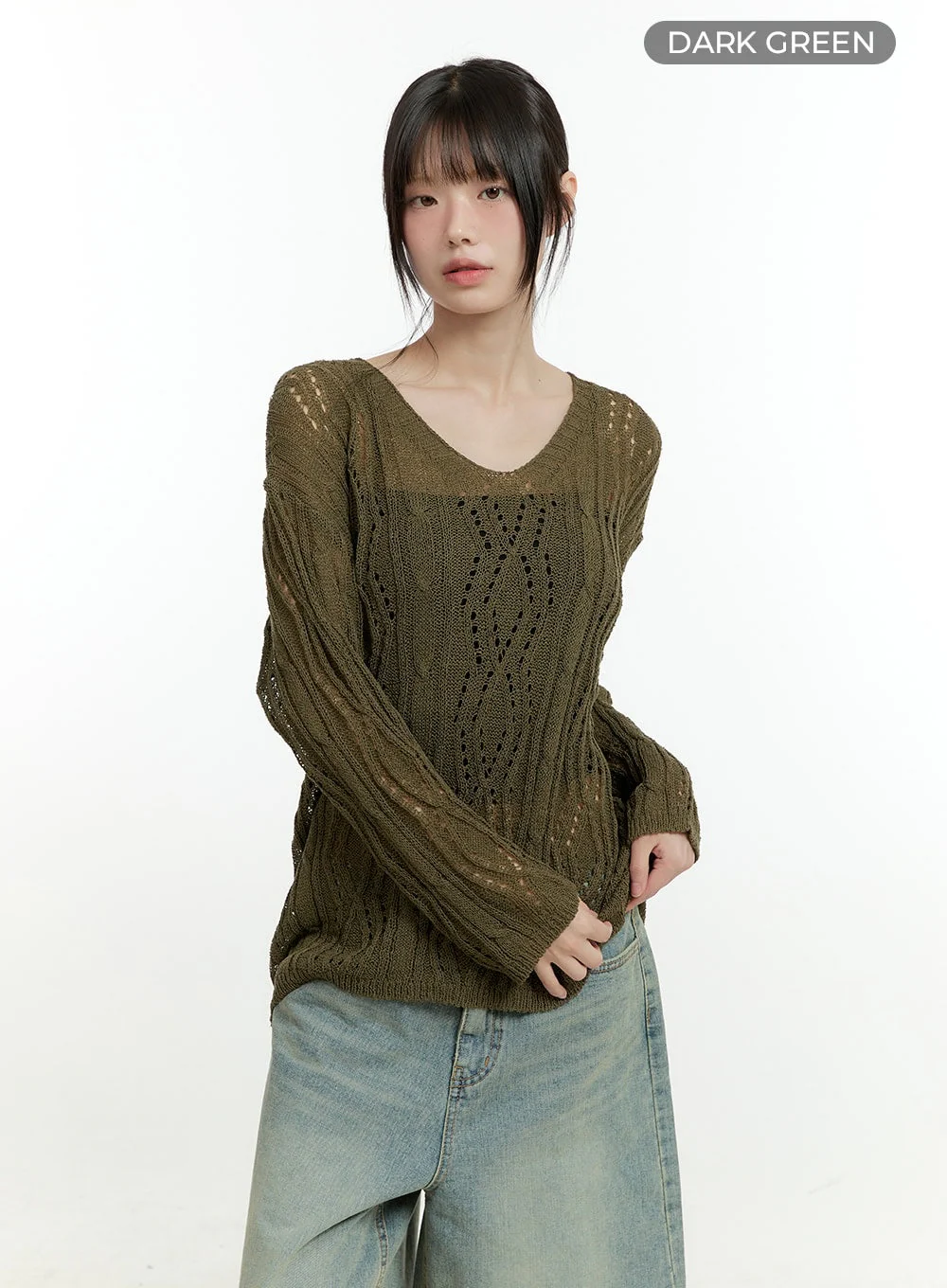 Hollow Out Knit Sweater CG401 - Image 20