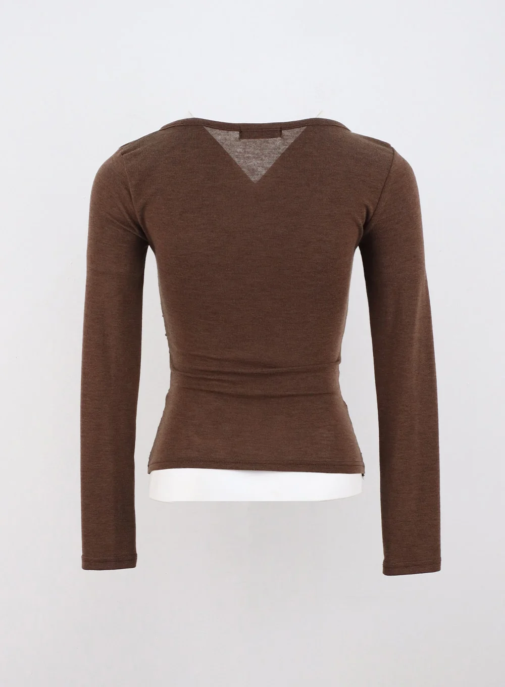 Hook Button Shirred Cardigan CO325 - Image 13