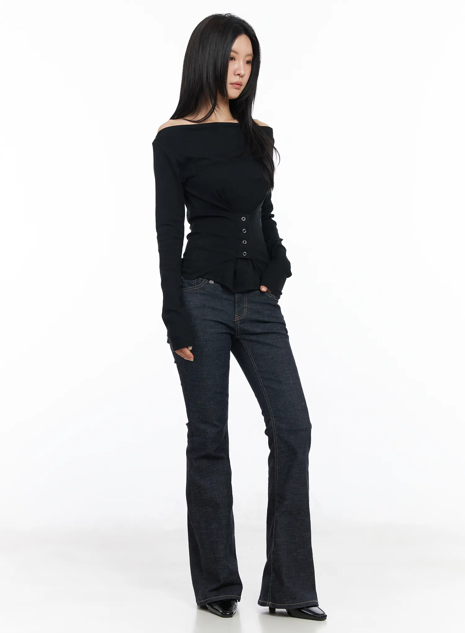 Indy Stylish Bootcut Jeans CM516 - Image 5