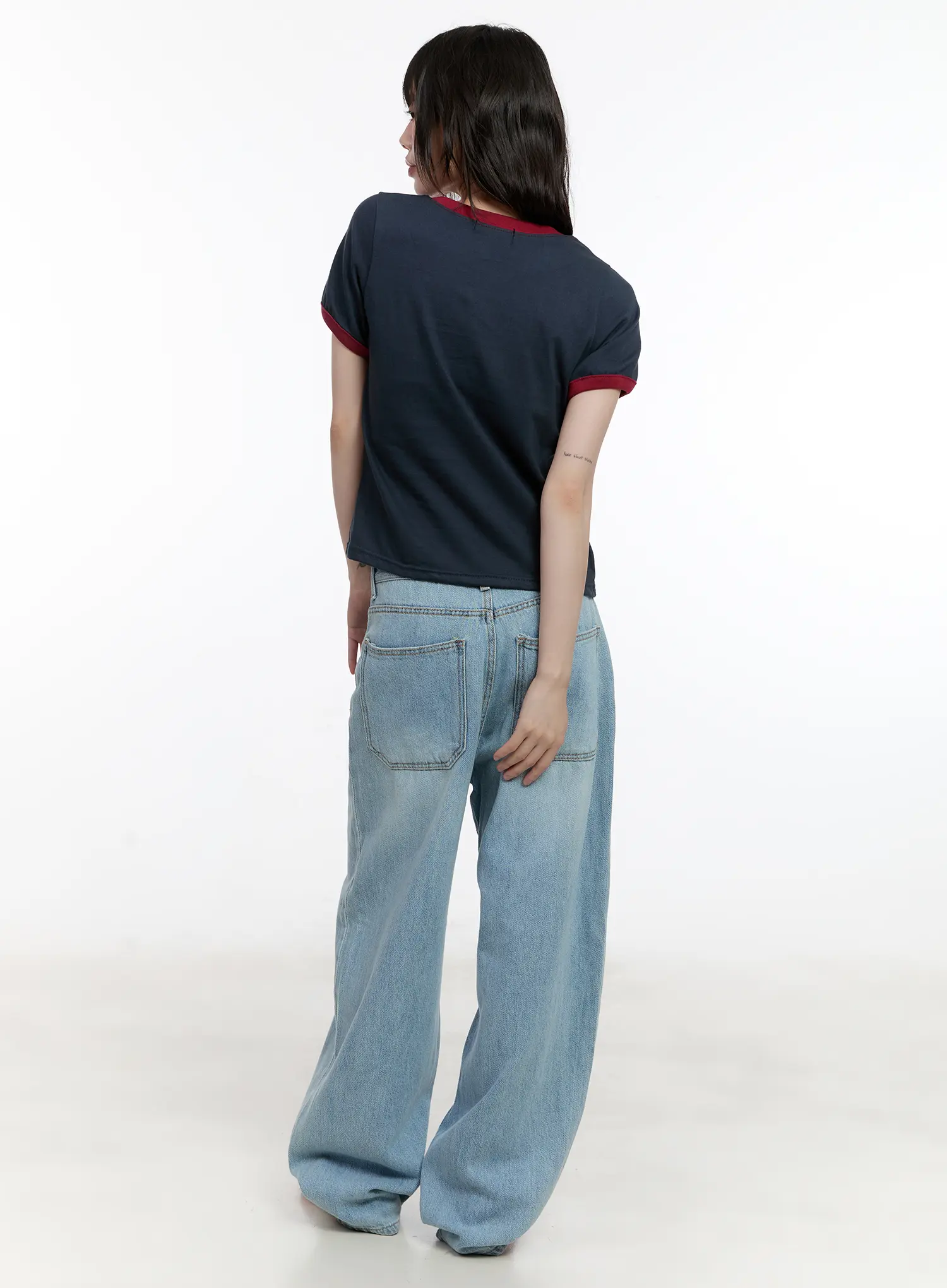 Iroha Lightweight Relaxed Jeans CL507 - Image 7