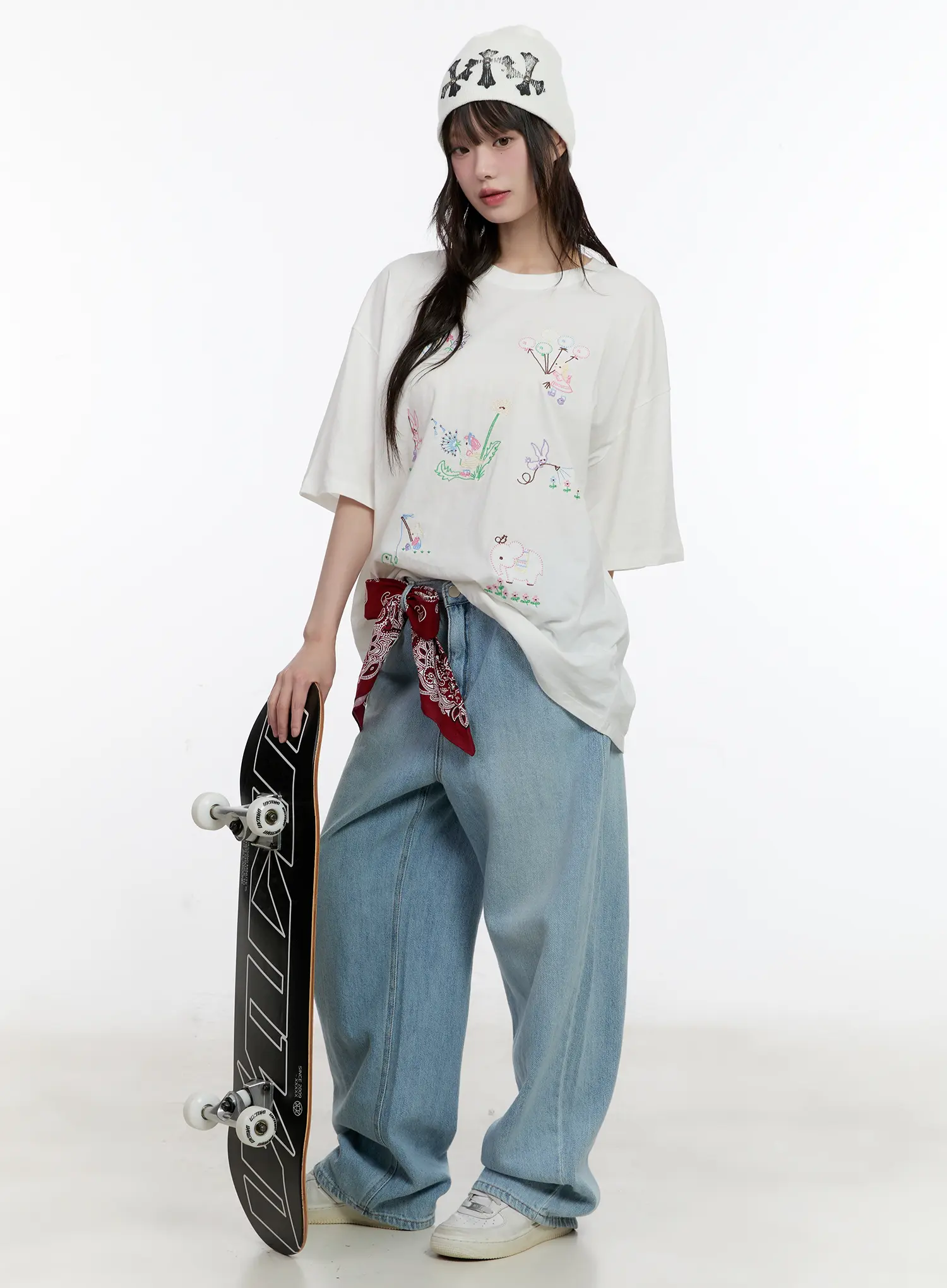 Iroha Lightweight Relaxed Jeans CL507 - Image 8