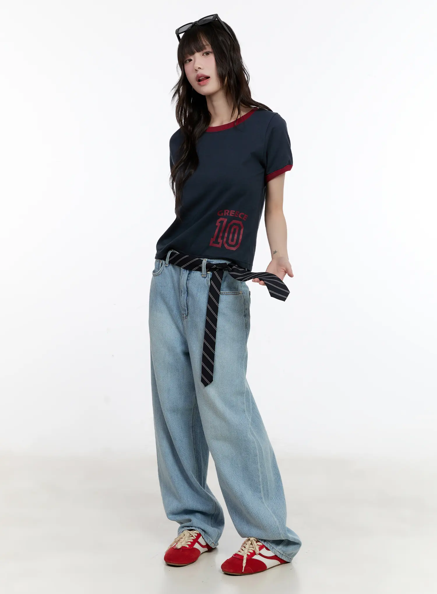 Iroha Lightweight Relaxed Jeans CL507 - Image 9