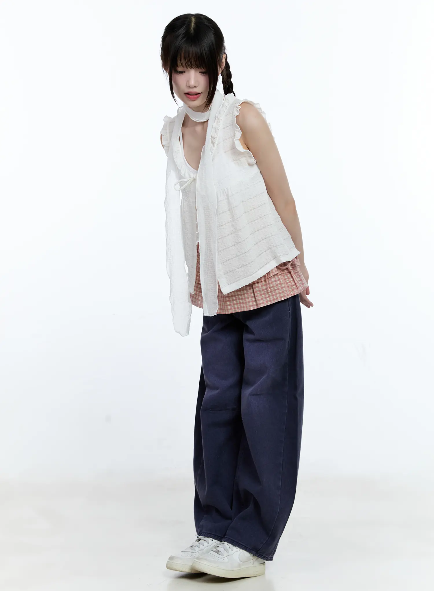 Jaeyoung Washed Wide-Leg Jeans CG507 - Image 3