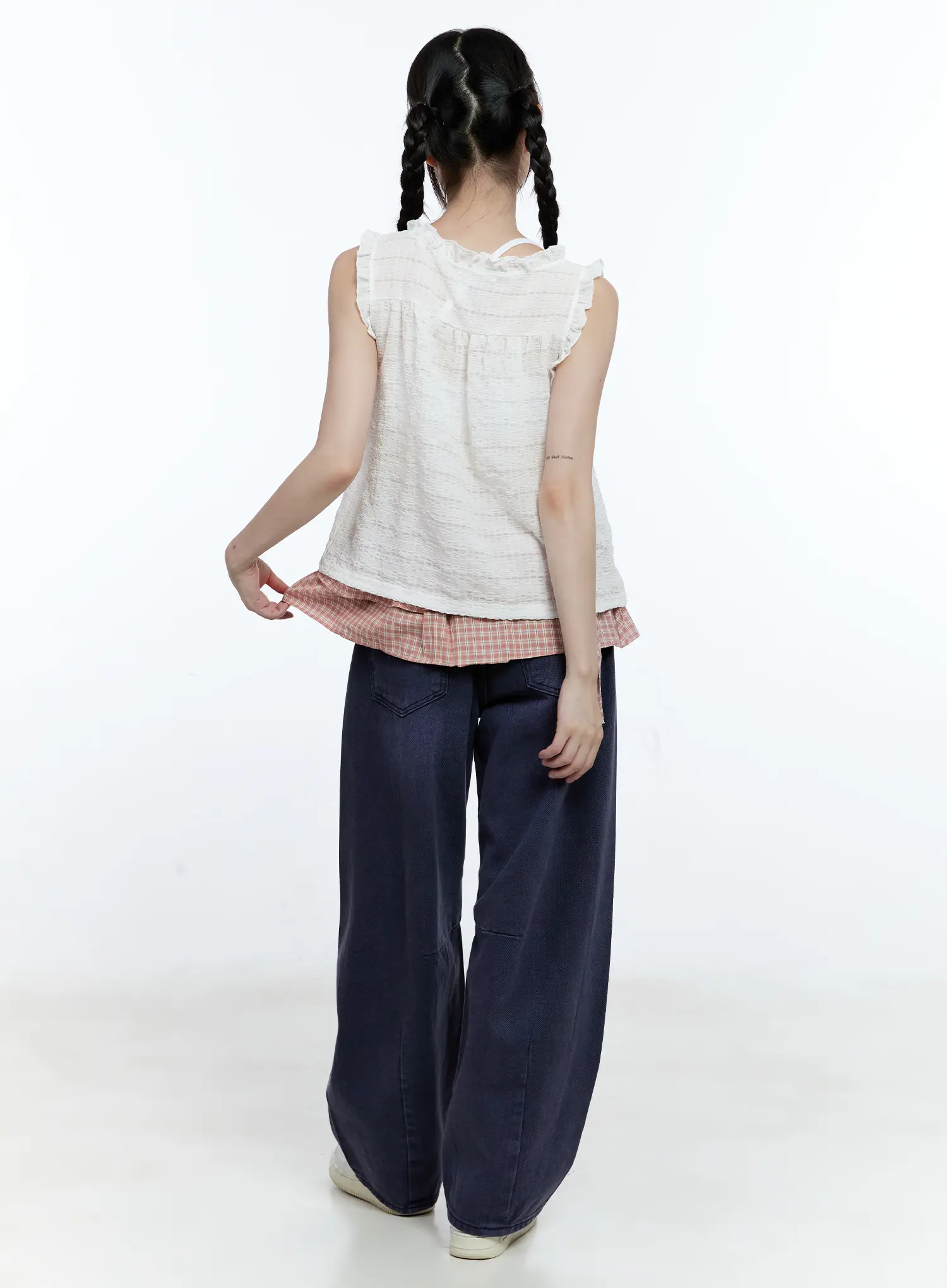 Jaeyoung Washed Wide-Leg Jeans CG507 - Image 8