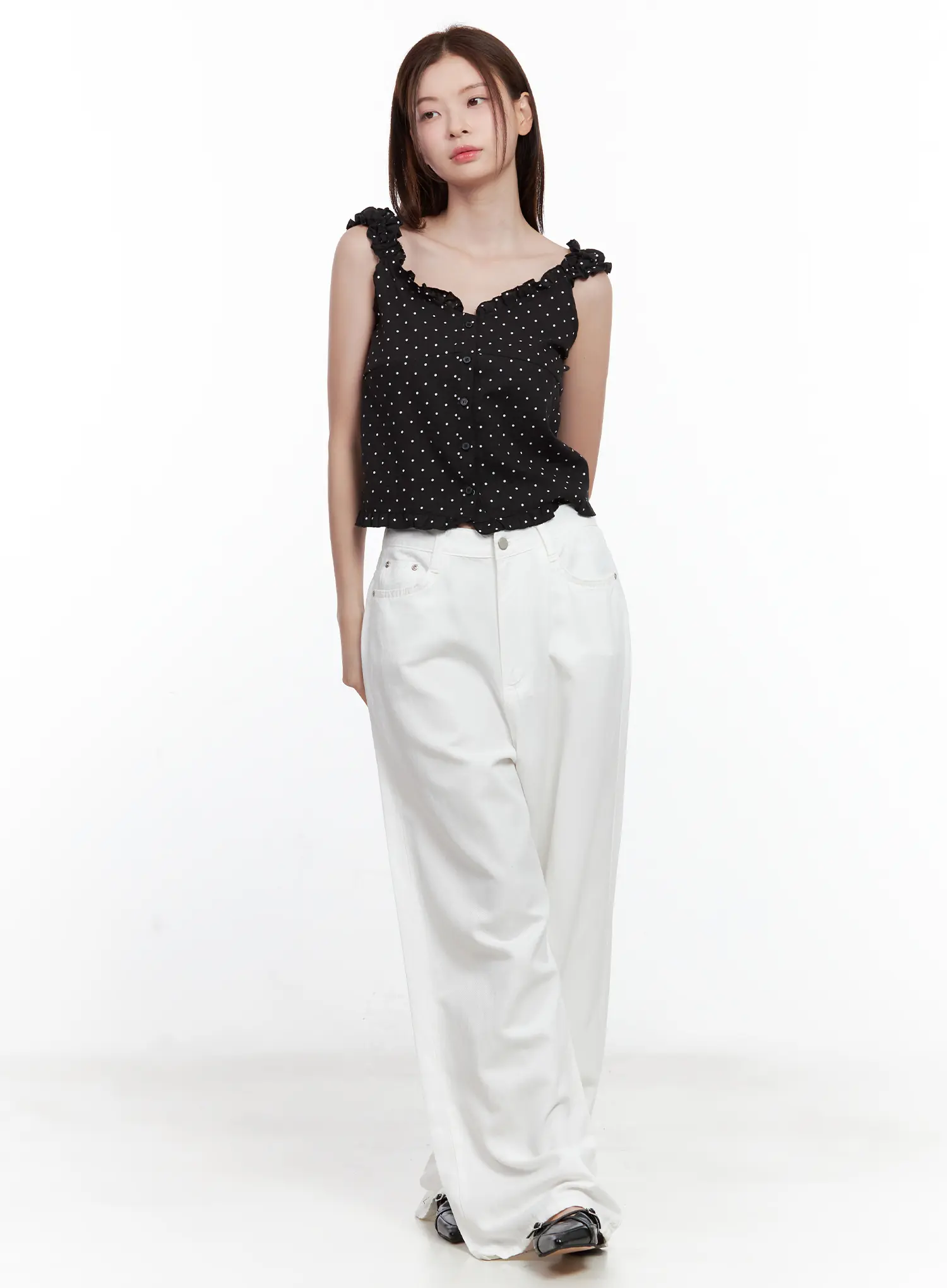 Jennie Baggy Wide-Leg Jeans CL502 - Image 2