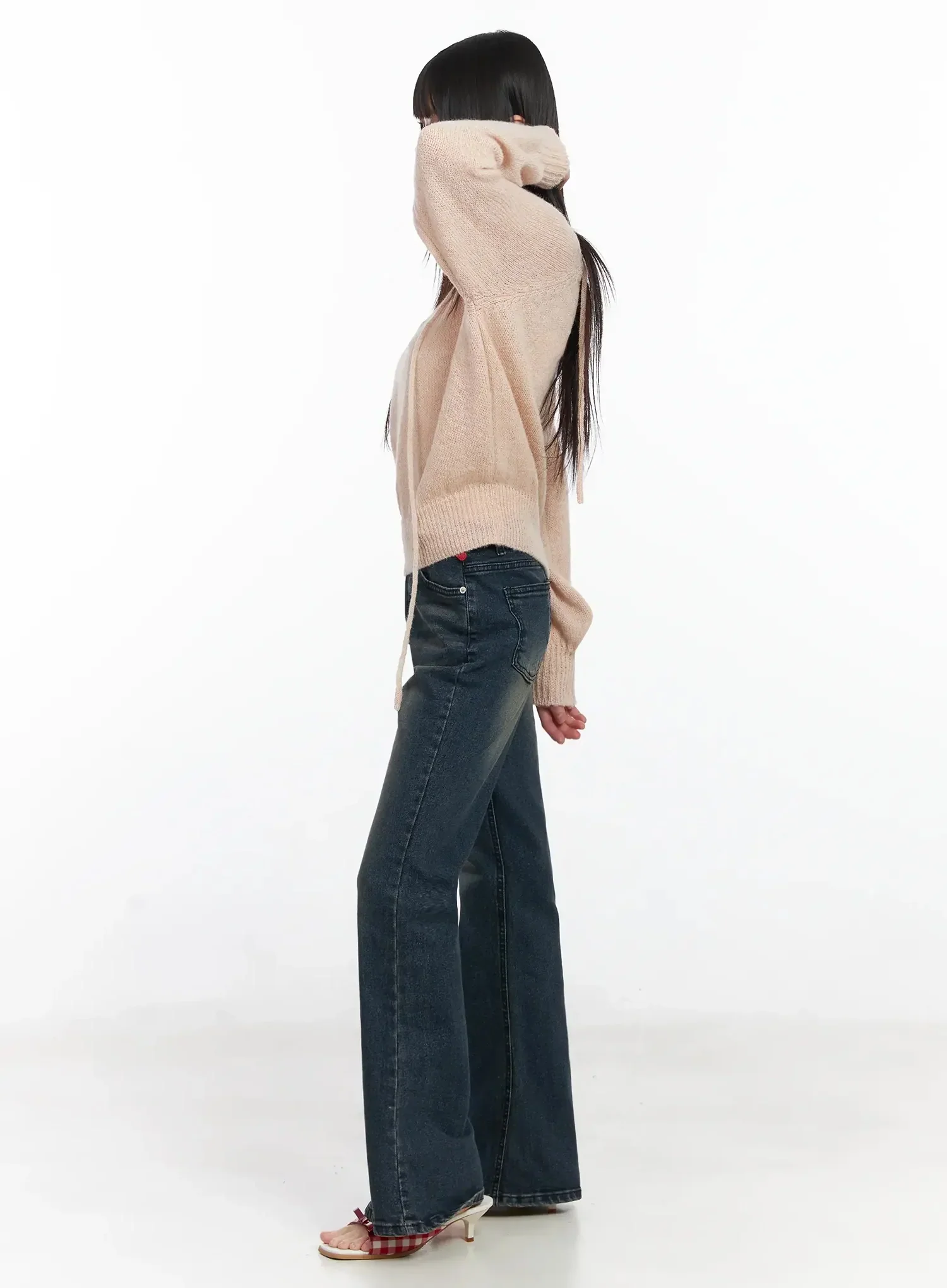 Jimena Vintage Bootcut Flared Jeans F517 - Image 8
