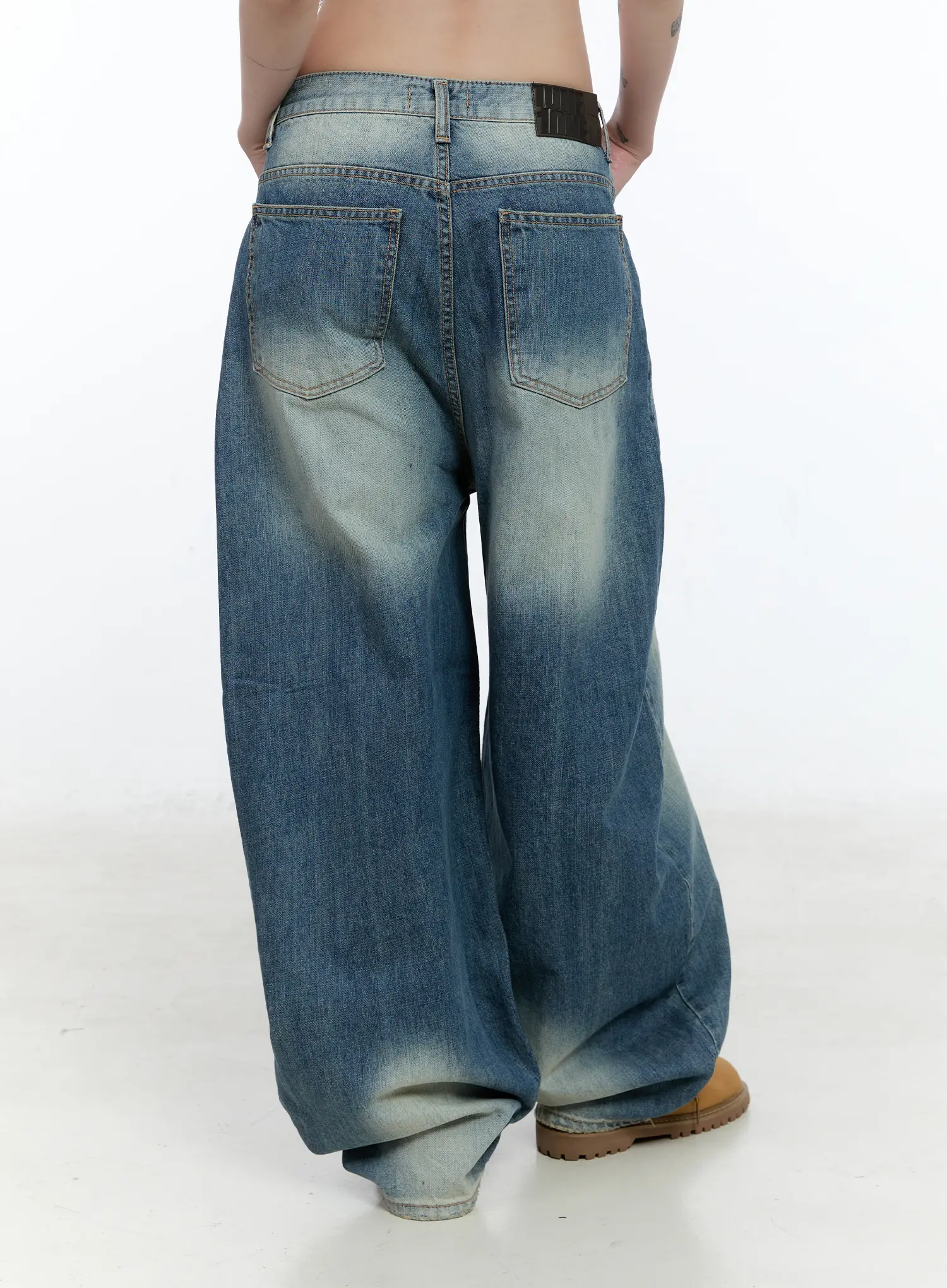 Jiso Baggy Wide Jeans CN517 - Image 4