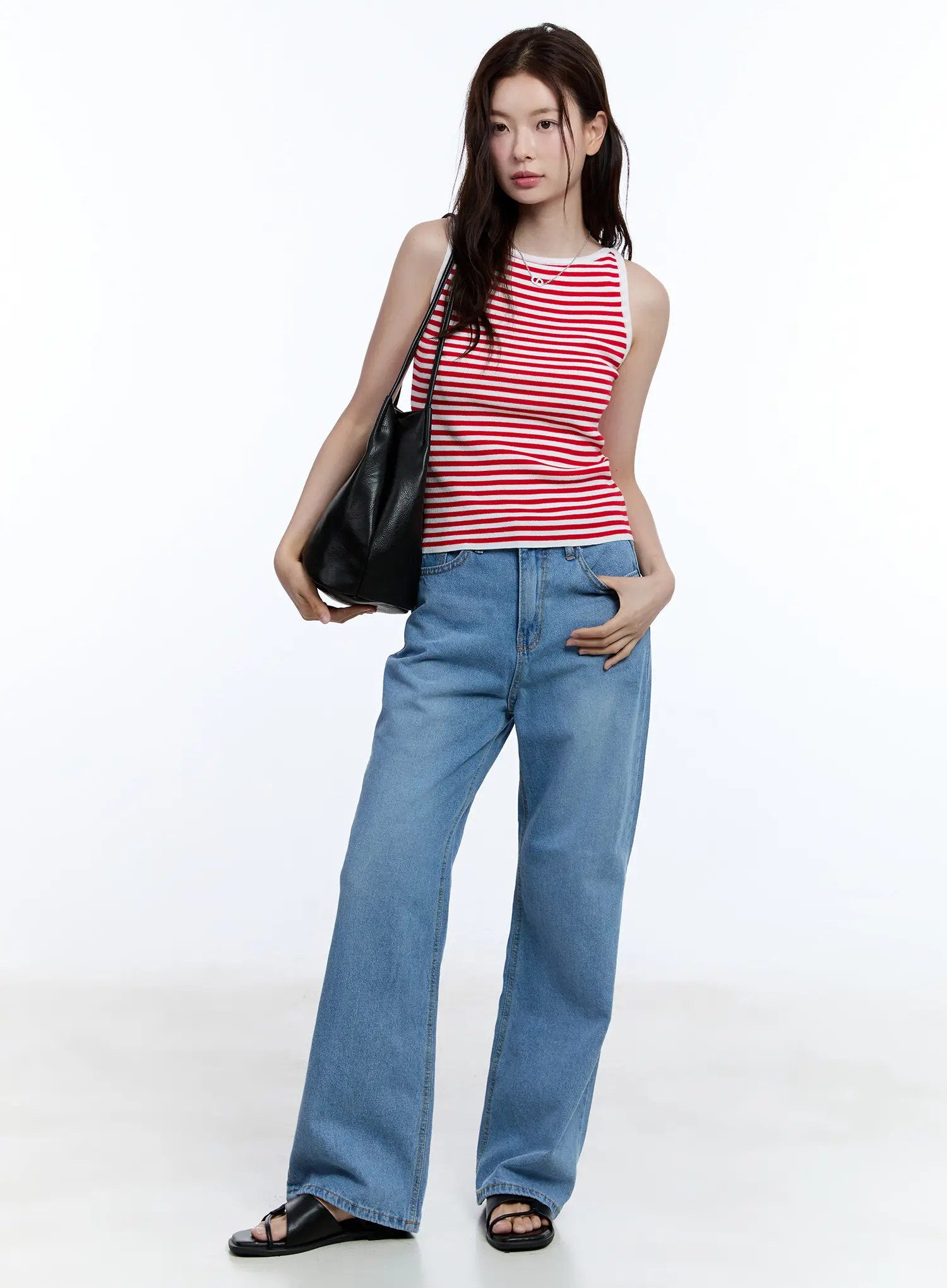 Jisoo Straight-Fit Jeans CU513 - Image 2
