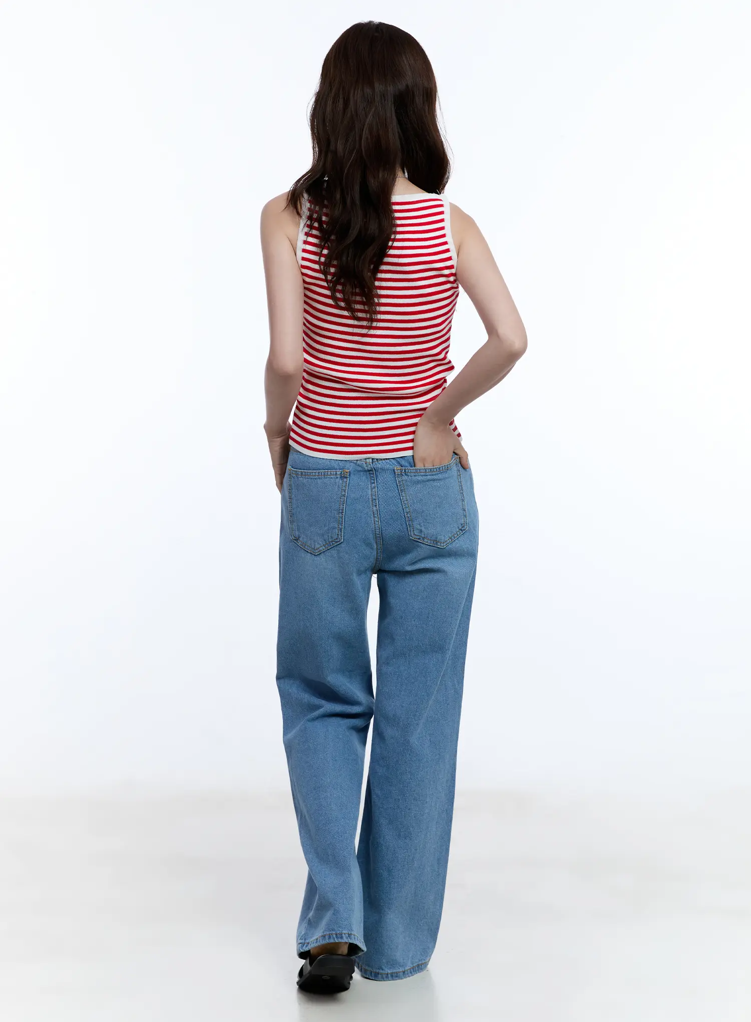 Jisoo Straight-Fit Jeans CU513 - Image 6