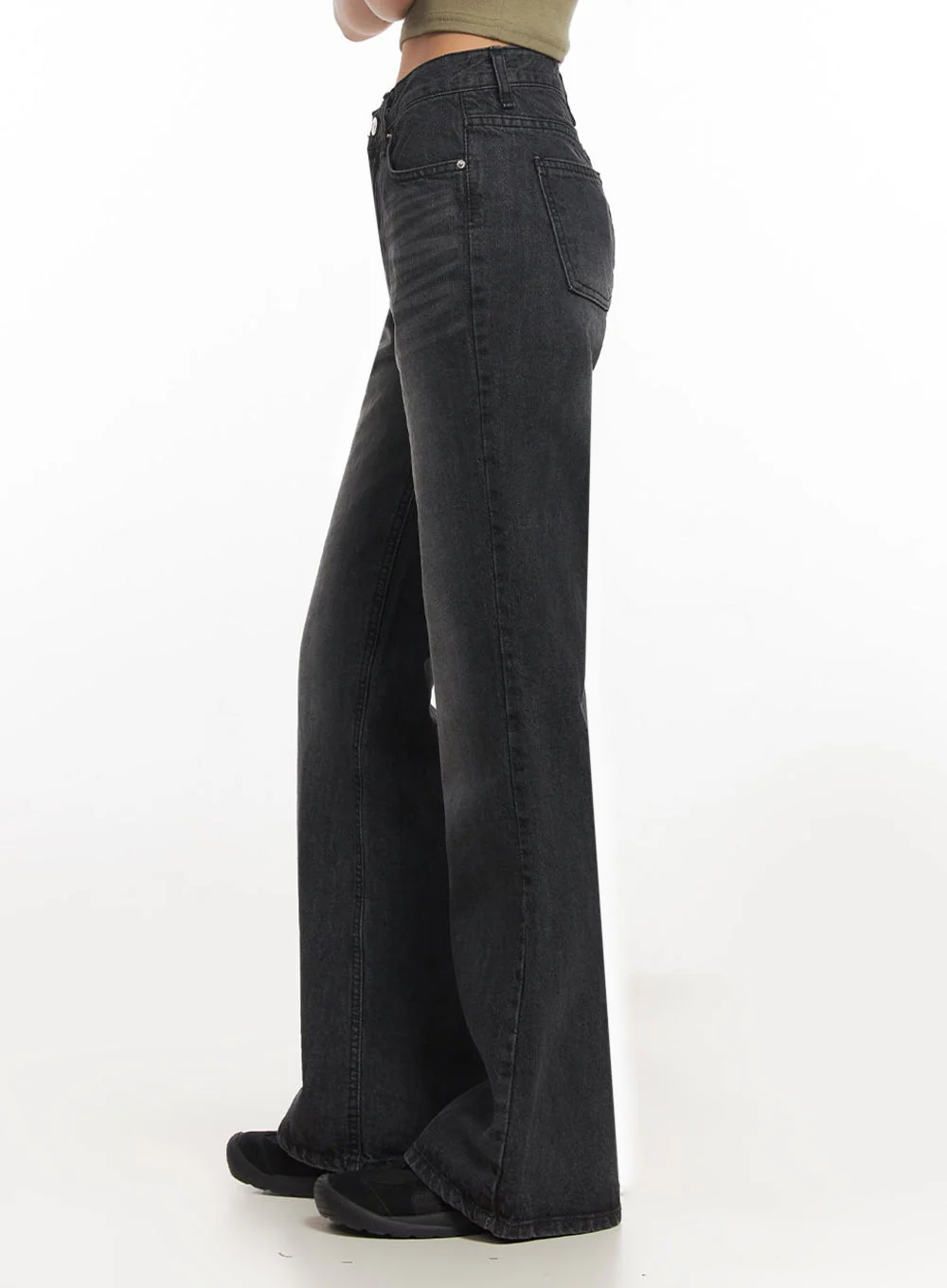 Joanna Washed Flared Jeans IA504 - Image 9