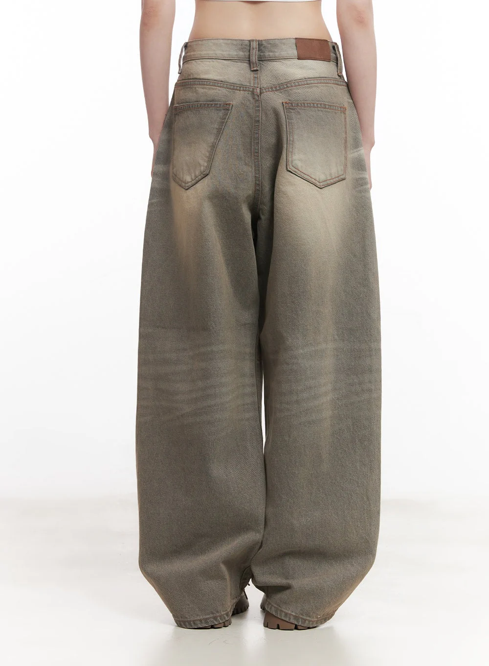 Joey Washed Wide-Leg Jeans CM528 - Image 7