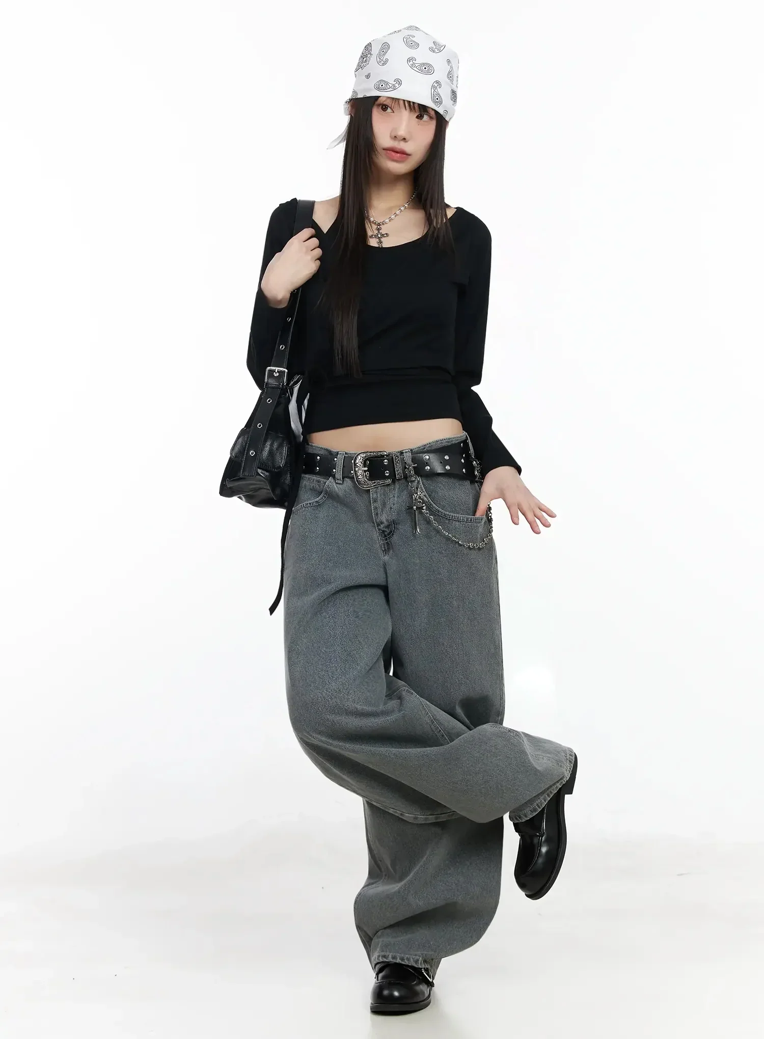 Jream Baggy Jeans IM530 - Image 13