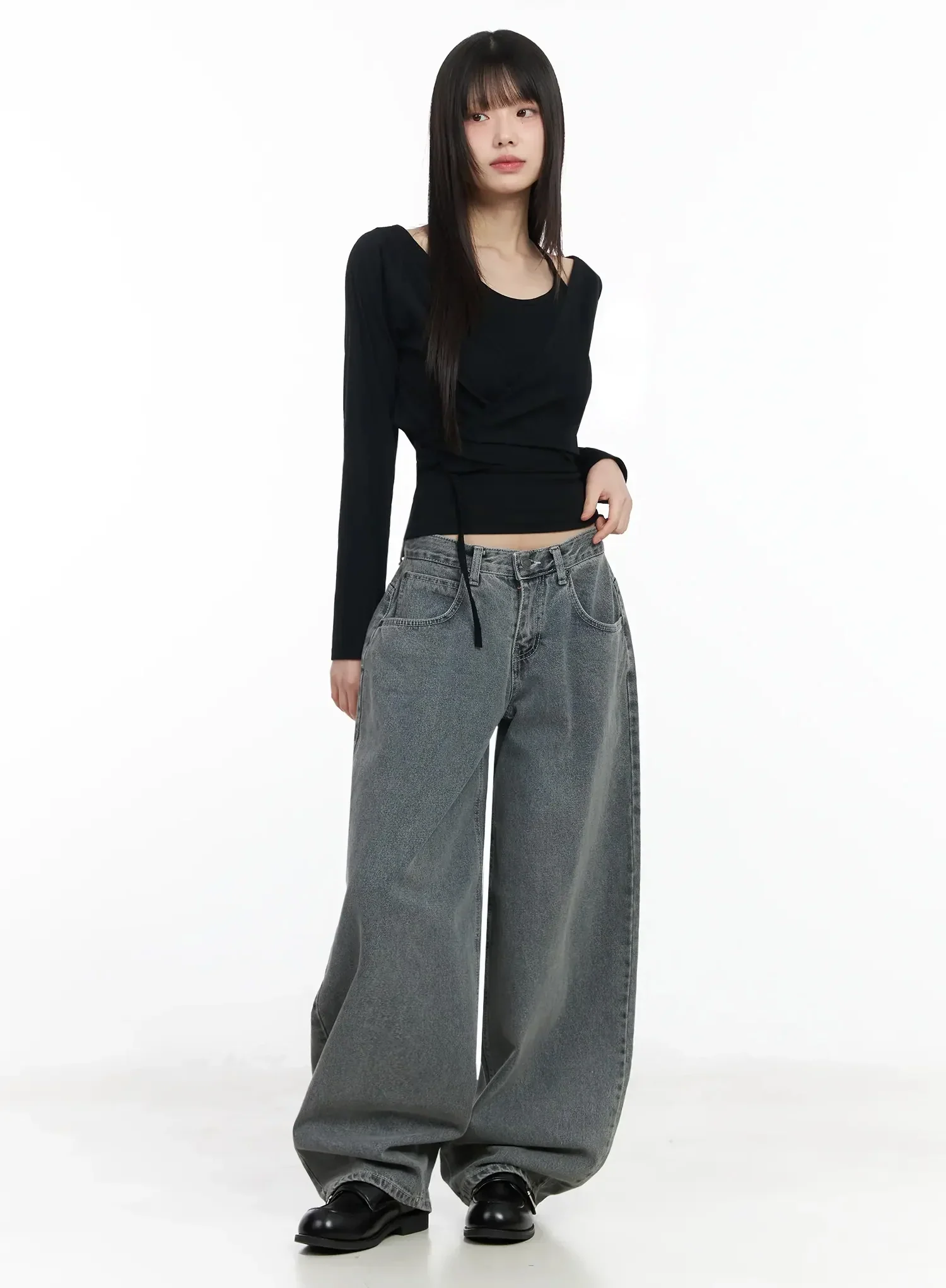 Jream Baggy Jeans IM530 - Image 6