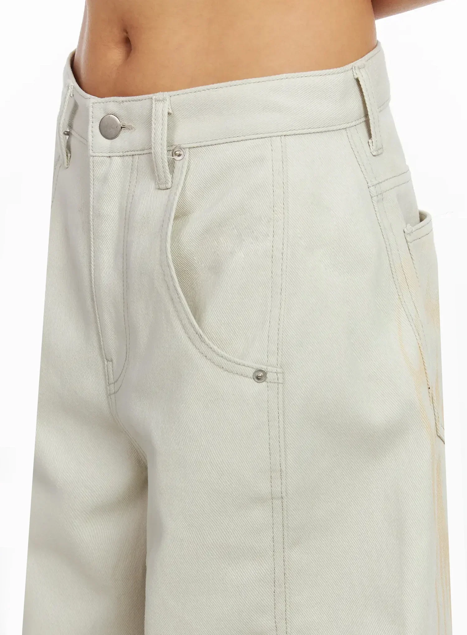 Juniper Wing Print Baggy Jeans IA527 - Image 6