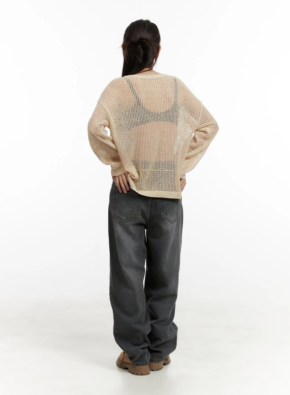 Kay String Baggy Jeans CL431 - Image 4
