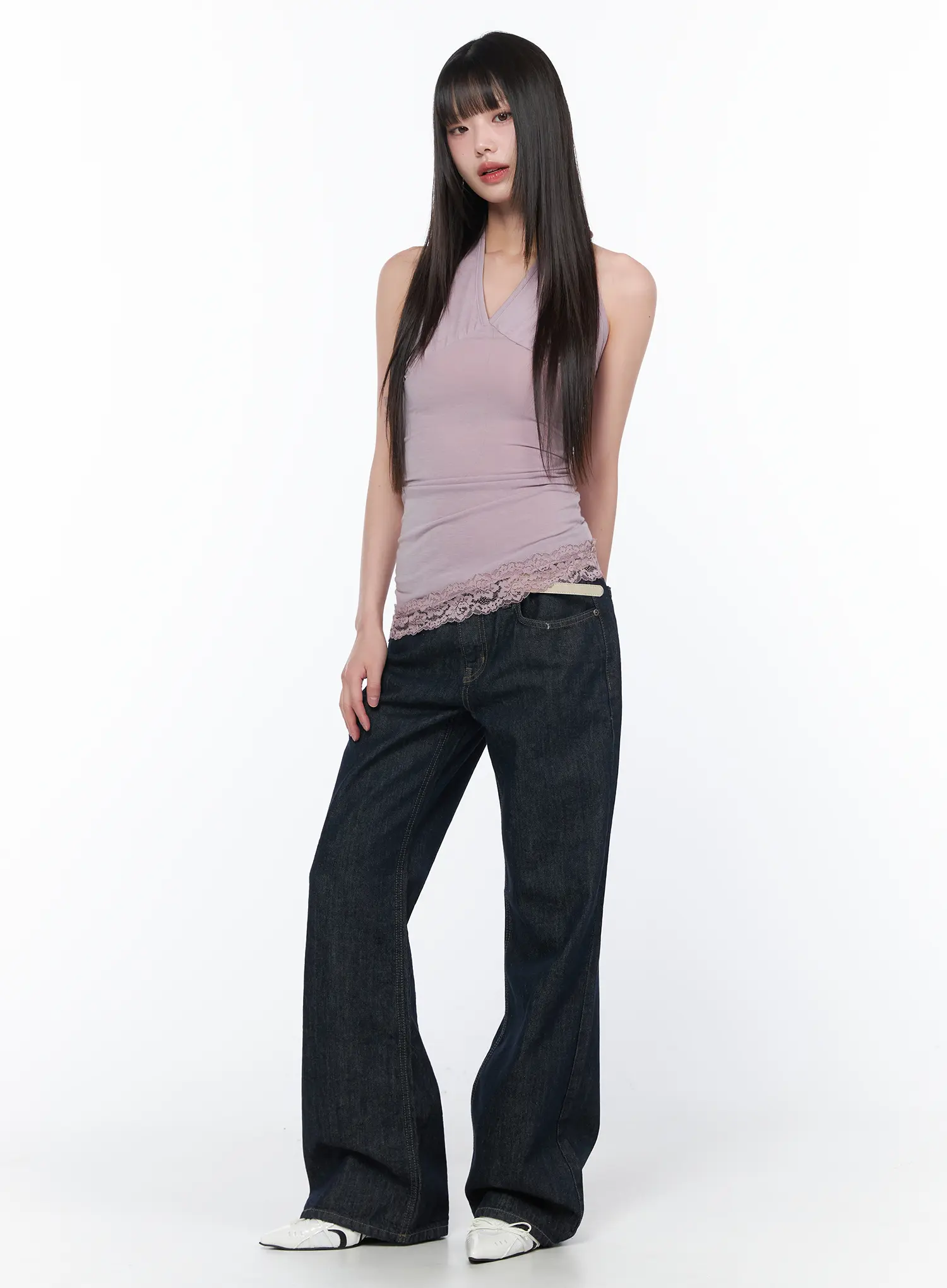 Keziah Straight-Leg Jeans CA529 - Image 5