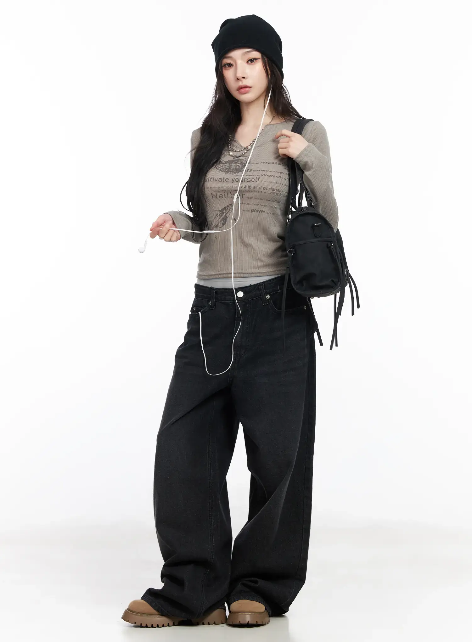 Kiko Wide Leg Jeans CM519 - Image 2