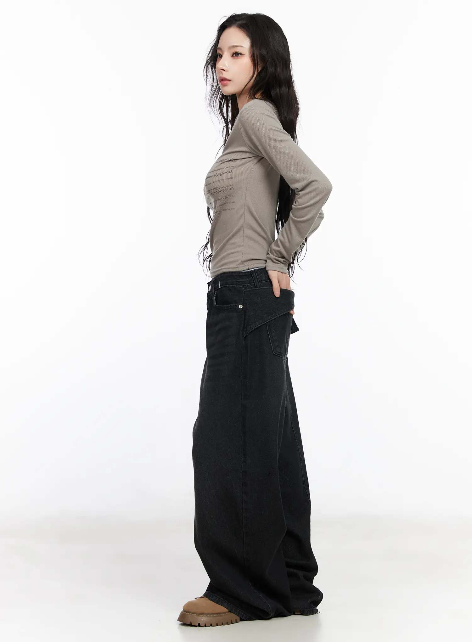 Kiko Wide Leg Jeans CM519 - Image 6