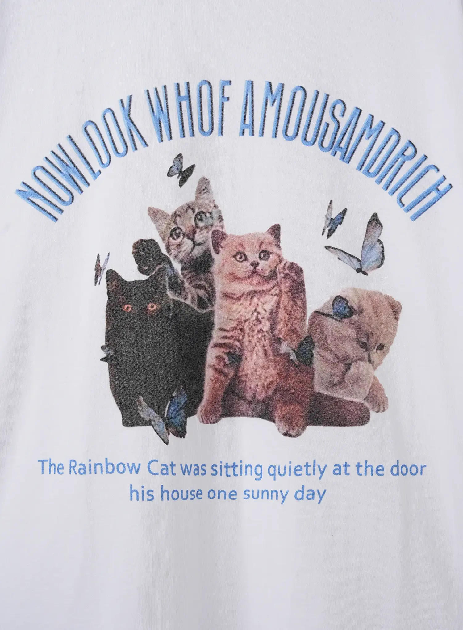 Kitty Graphic Tee IU526 - Image 7