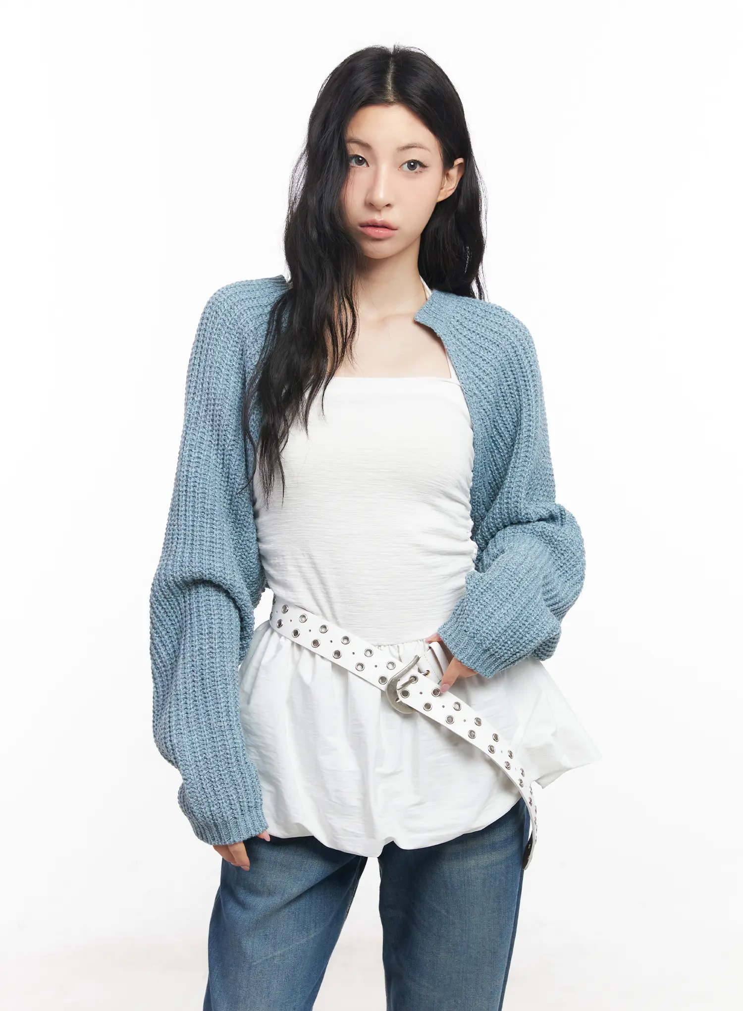 Knit Bolero Shrug C2001 - Image 8