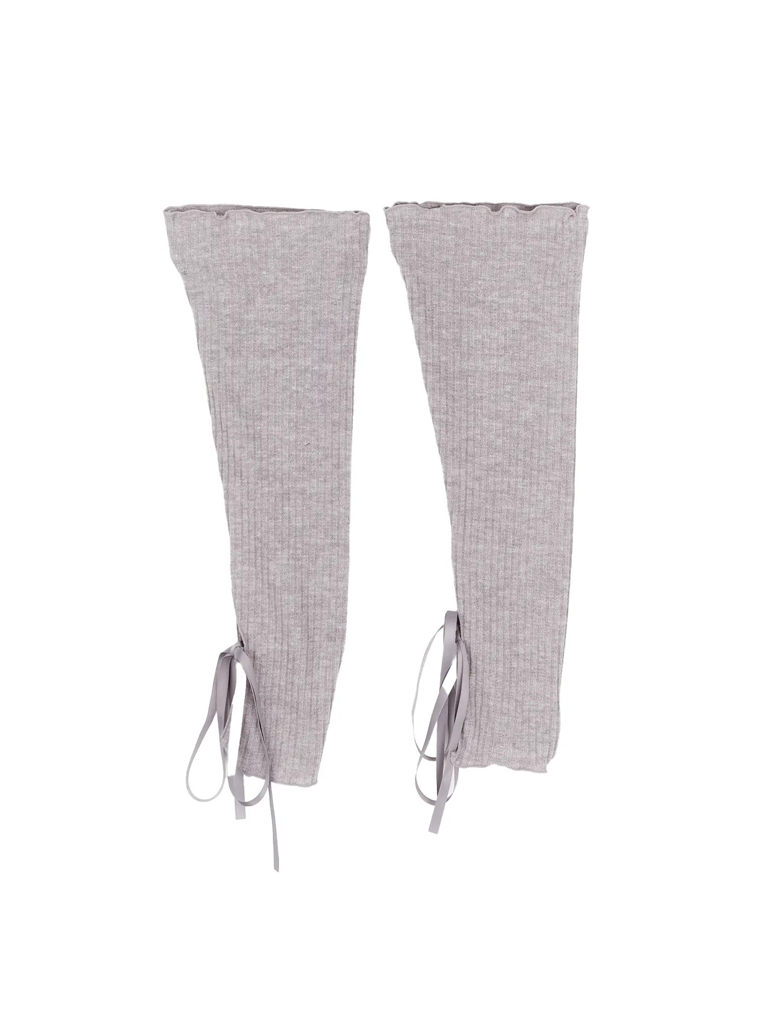 Knit Ribbon Leg Warmers CM531 - Image 10