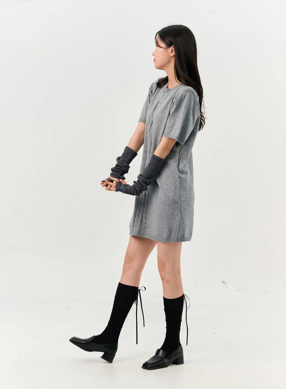 Knitted Arm Warmer OO331 - Image 4
