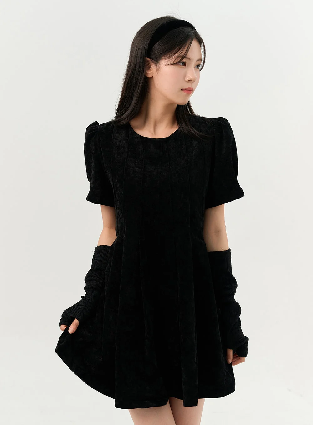 Knitted Arm Warmer OO331 - Image 6