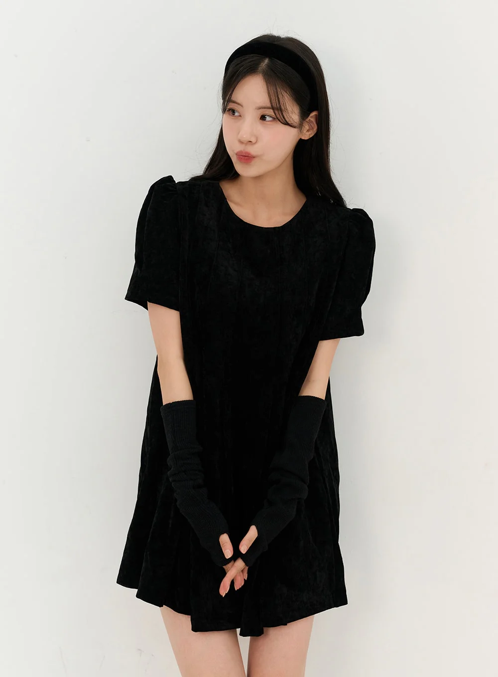 Knitted Arm Warmer OO331 - Image 7