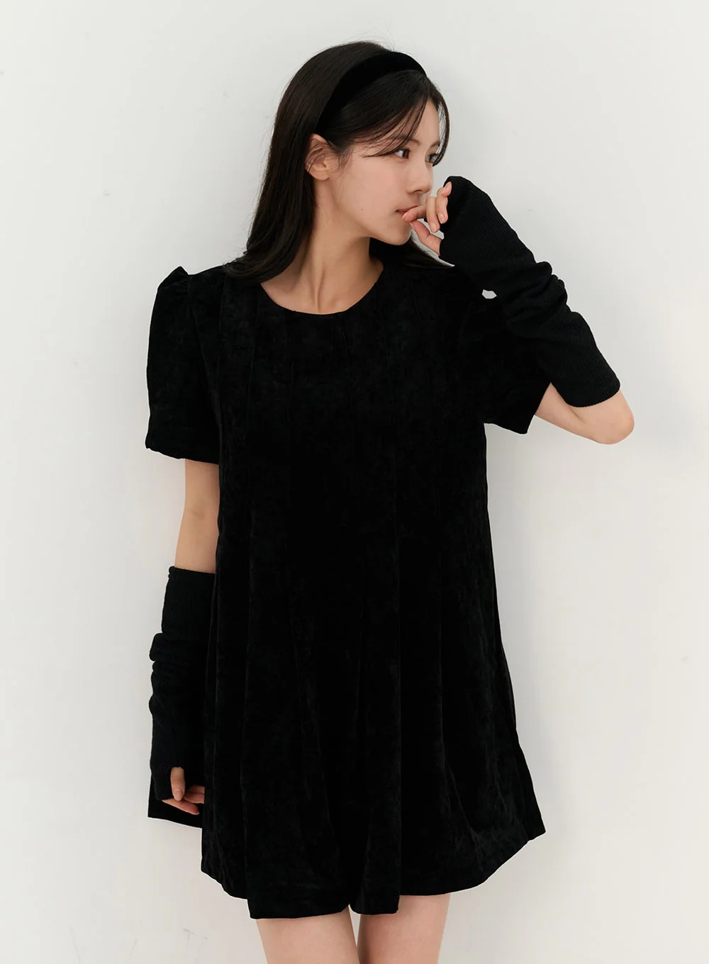 Knitted Arm Warmer OO331 - Image 8