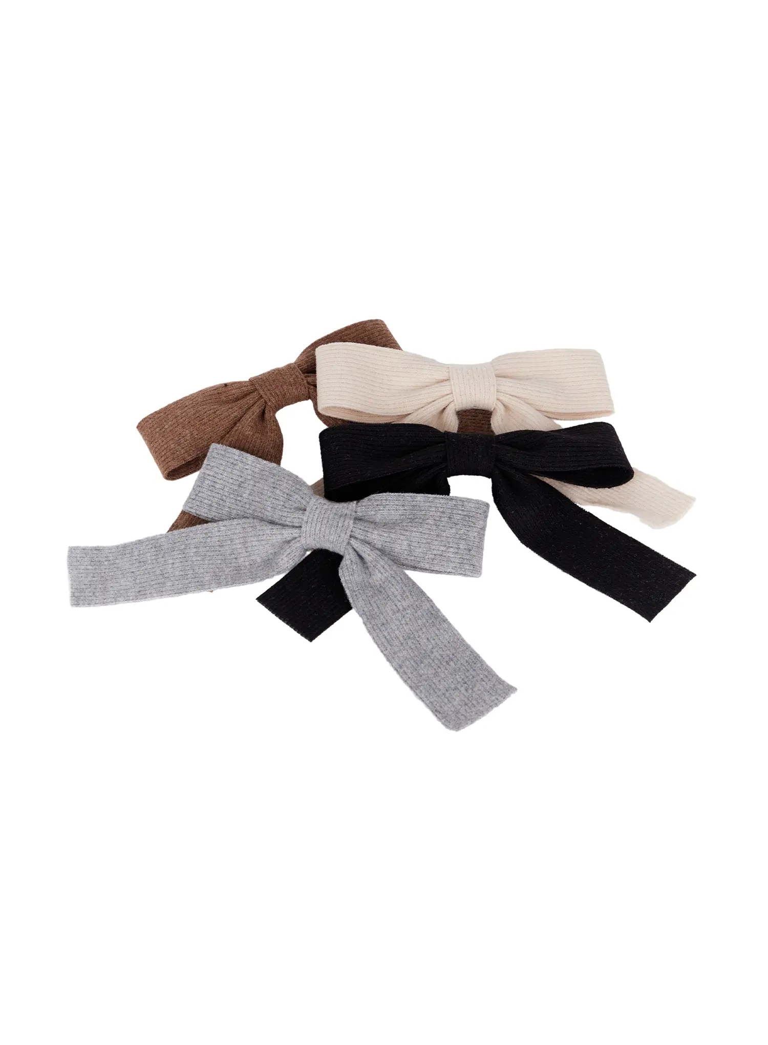 Knitted Bow Hairclip CD514 - Image 4