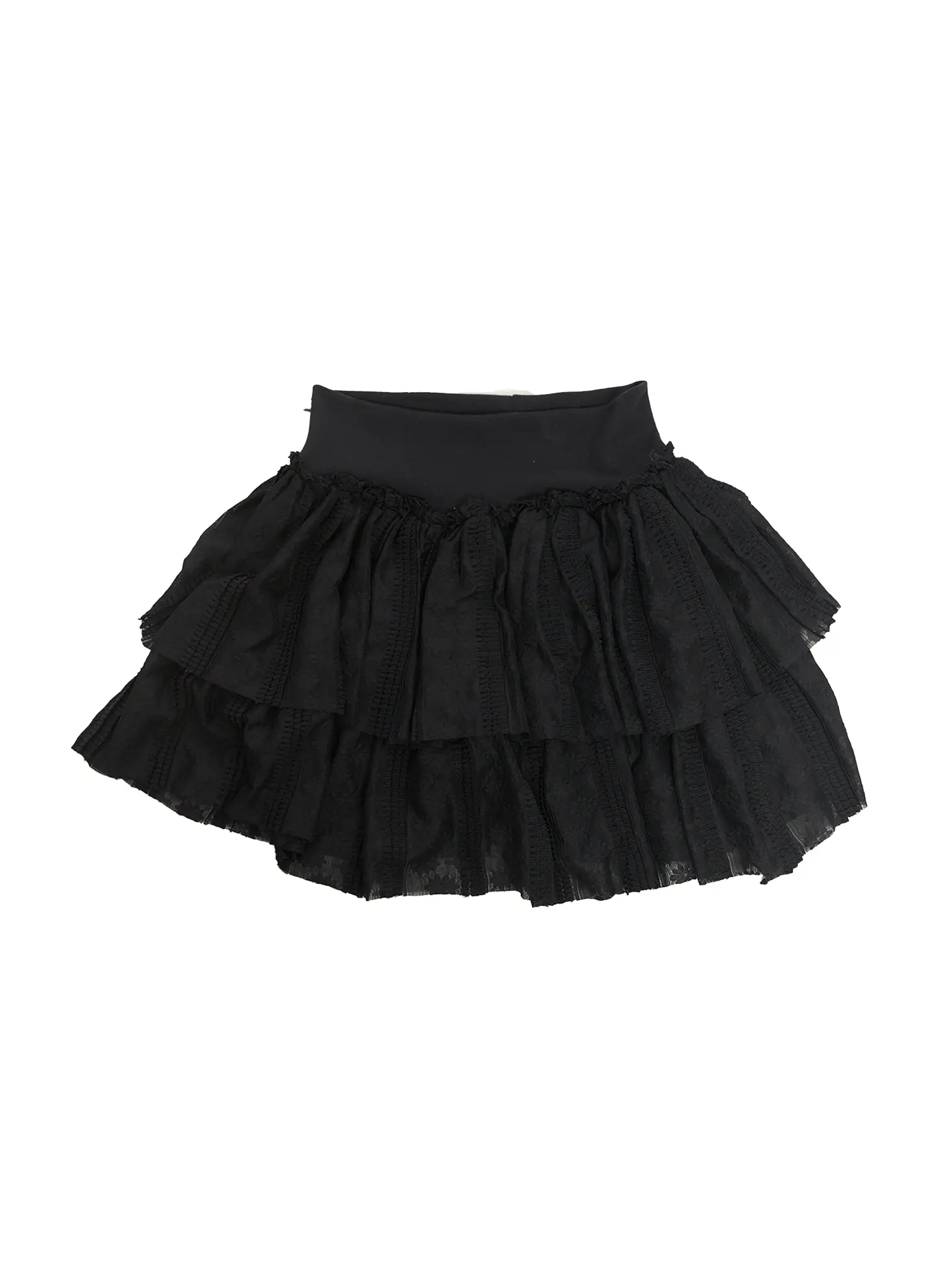 Lace Ruffle Mini Skirt CU510 - Image 10